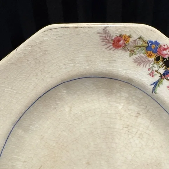 Vintage China Penn Parrot Serving Platter - Picture 12 of 16